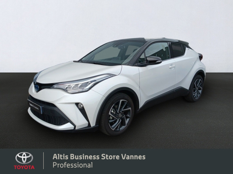 Toyota C-HR 2.0 Hybride 184ch Design Ultimate E-CVT Hybride Blanc Lunaire nacré Occasion à vendre