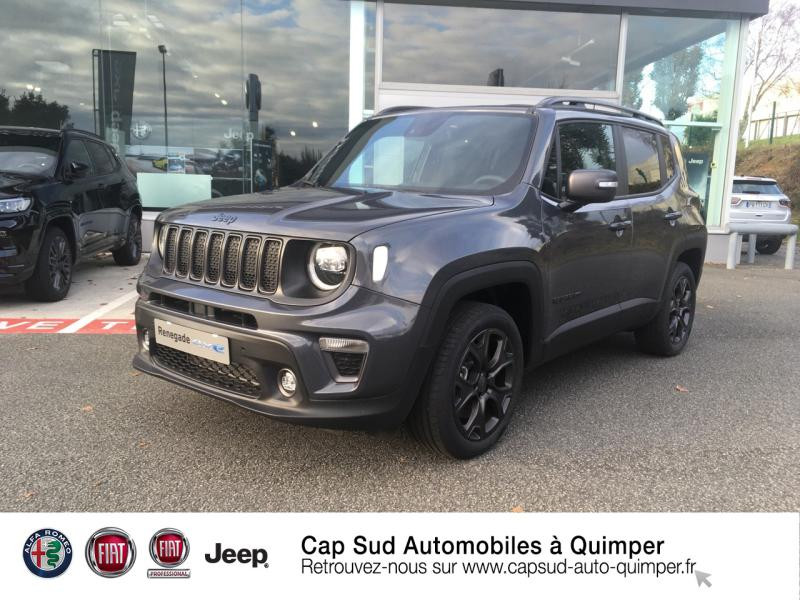 Jeep Renegade 1.3 GSE T4 190ch 4xe 80th Anniversary AT6 MY21 Hybride rechargeable : Essence/Electrique Graphite Gray Occasion à vendre
