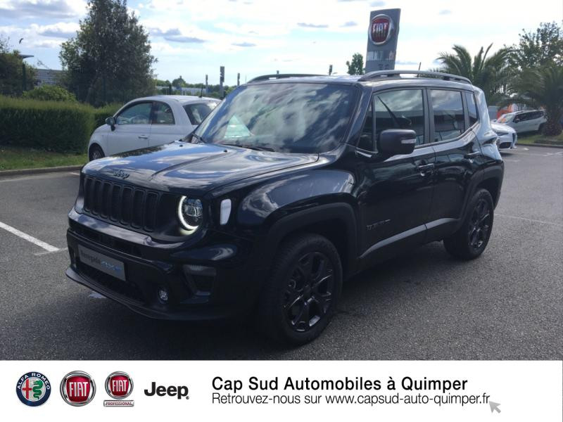 Jeep Renegade 1.3 Turbo T4 190ch 4xe 80 TH ANNIVERSARY AT6 Hybride rechargeable : Essence/Electrique Solid Black Occasion à vendre