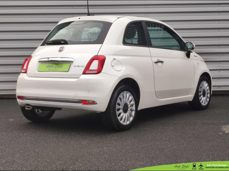 Photo 3 de l'offre de FIAT 500 1.0 70ch BSG S&S Dolcevita à 15990€ chez Cap-Sud Automobiles - Quimper
