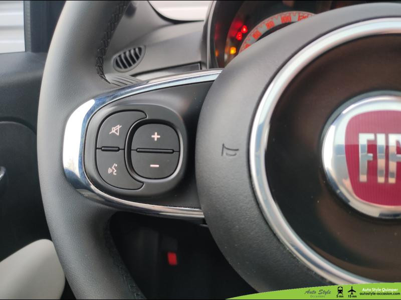 Photo 15 de l'offre de FIAT 500 1.0 70ch BSG S&S Dolcevita à 15990€ chez Cap-Sud Automobiles - Quimper