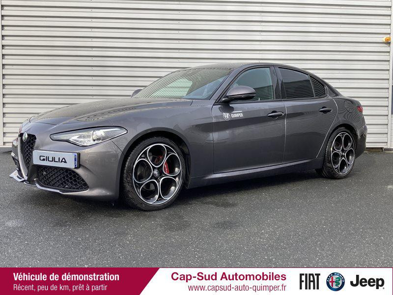Alfa Romeo Giulia 2.2 JTD 190ch Sprint AT8 MY22 Diesel Gris Vesuvio Métallisée Occasion à vendre