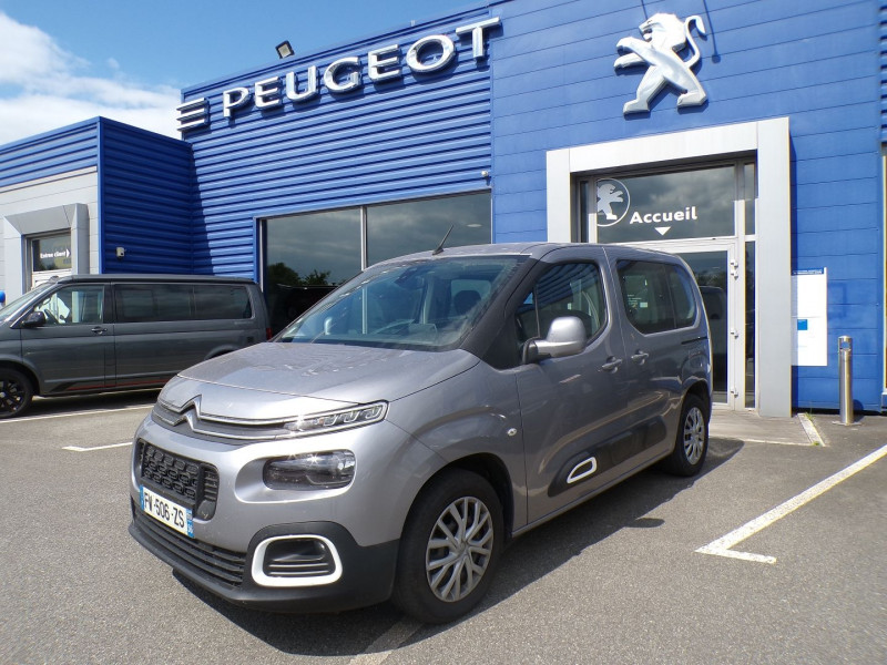 Citroen BERLINGO M BLUEHDI 100CH S&S FEEL PACK Diesel GRIS ARTENSE Occasion à vendre