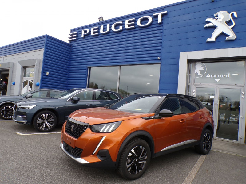 Peugeot 2008 1.5 BLUEHDI 130CH S&S GT EAT8 Diesel ORANGE FUSION Occasion à vendre