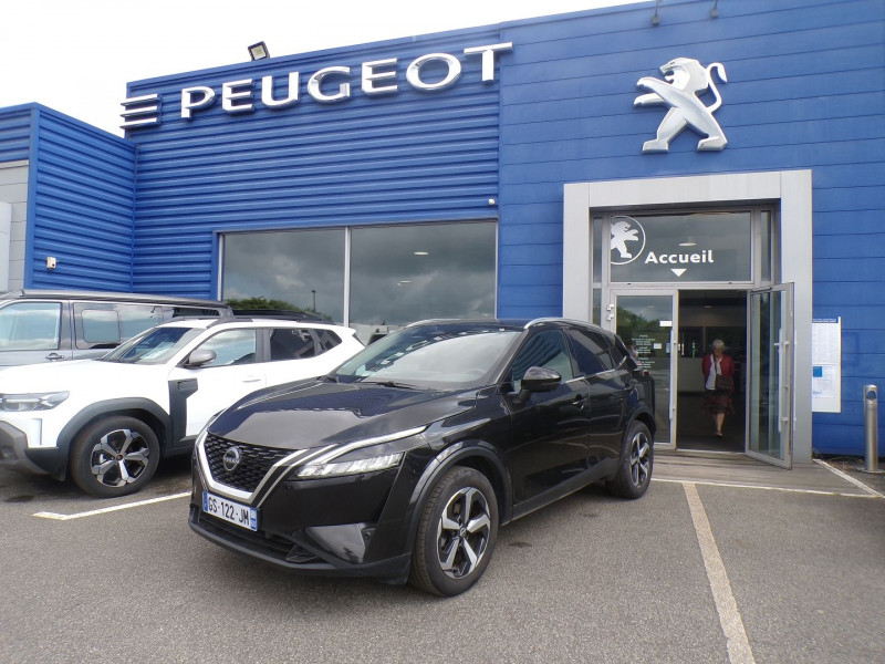 Nissan QASHQAI 1.3 MILD HYBRID 158CH N-CONNECTA XTRONIC Essence NOIR Occasion à vendre