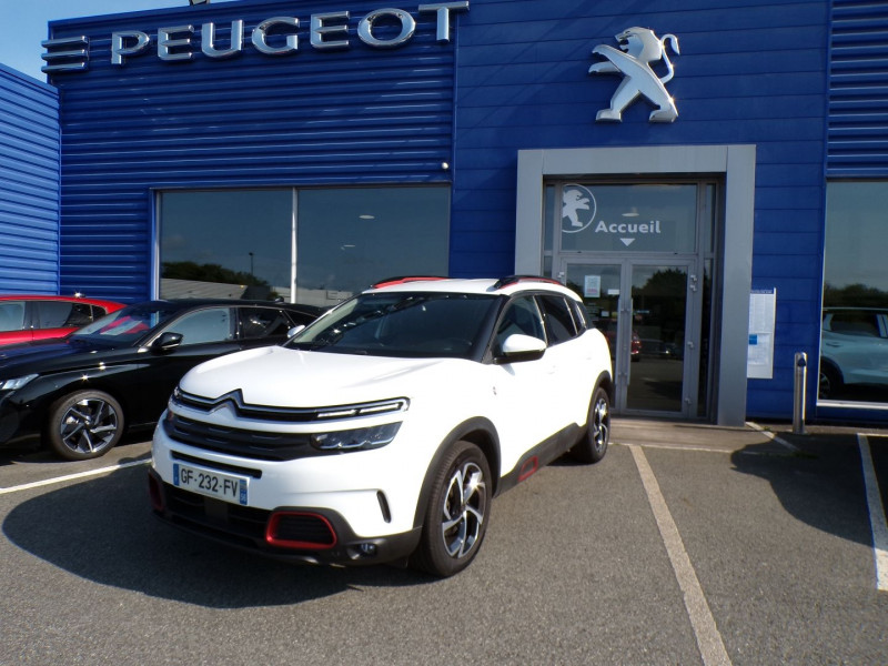 Citroen C5 AIRCROSS BLUEHDI 130CH S&S C-SERIES E6.D 130G Diesel BLANC Occasion à vendre
