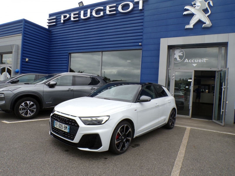 Audi A1 SPORTBACK 40 TFSI 200CH S LINE S TRONIC 6 Essence BLANC Occasion à vendre