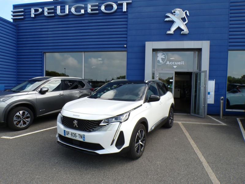 Peugeot 3008 1.5 BLUEHDI 130CH S&S GT EAT8 Diesel BLANC Occasion à vendre