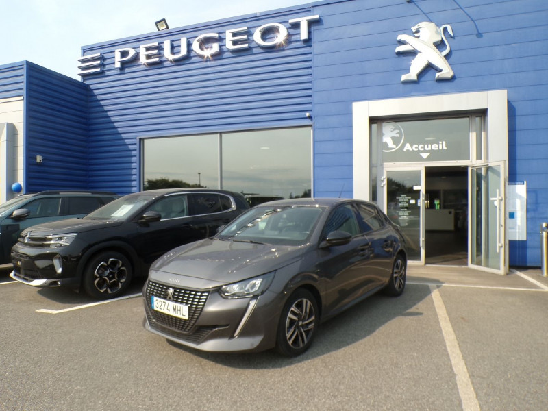 Peugeot 208 1.5 BLUEHDI 100CH S&S ALLURE Diesel GRIS ARTENSE Occasion à vendre
