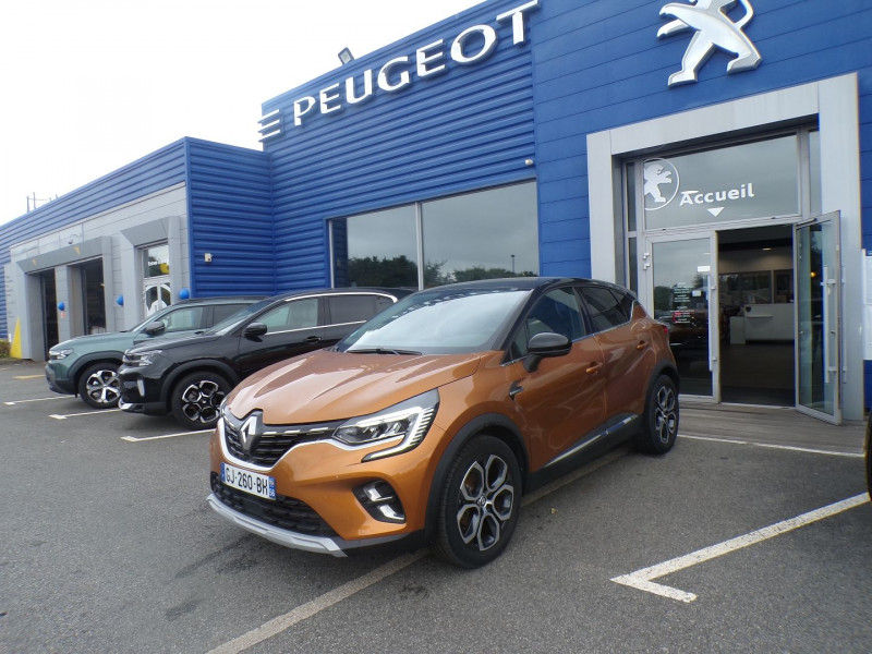Renault CAPTUR II 1.6 E-TECH HYBRIDE 145CH INTENS -21 Hybride ORANGE Occasion à vendre