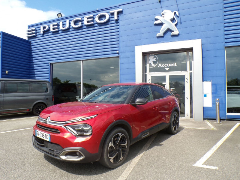 Citroen C4 PURETECH 130CH S&S SHINE Essence ROUGE  Occasion à vendre