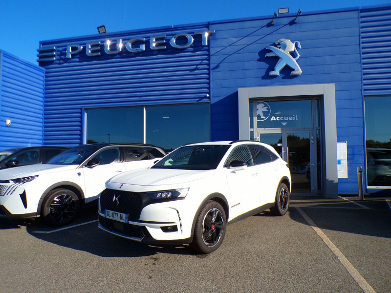 Ds DS 7 CROSSBACK BLUEHDI 130CH PERFORMANCE LINE + AUTOMATIQUE Diesel BLANC NACREE Occasion à vendre