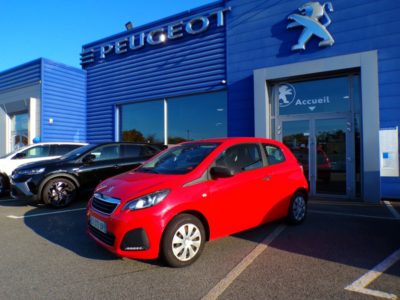 Peugeot 108 1.0 VTI ACCESS 3P Essence ROUGE Occasion à vendre