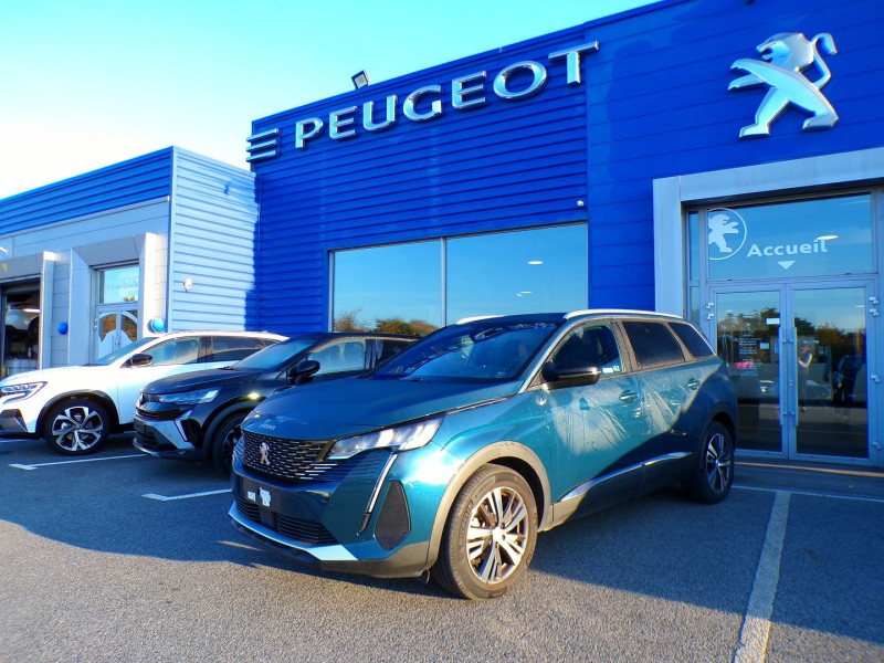 Peugeot 5008 1.5 BLUEHDI 130CH S&S ALLURE PACK EAT8 Diesel BLEU CELEBES  Occasion à vendre