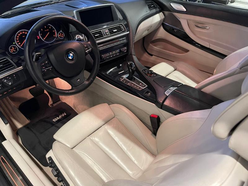 Photo 2 de l'offre de BMW Serie 6 Cabriolet 640dA xDrive 313ch Exclusive à 32990€ chez Cotten Autos avenue de la gare