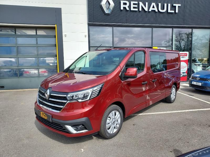 Renault Trafic Fg L2H1 3T 2.0 Blue dCi 170ch Cabine Approfondie Grand Confort EDC Diesel ROUGE CARMIN Occasion à vendre