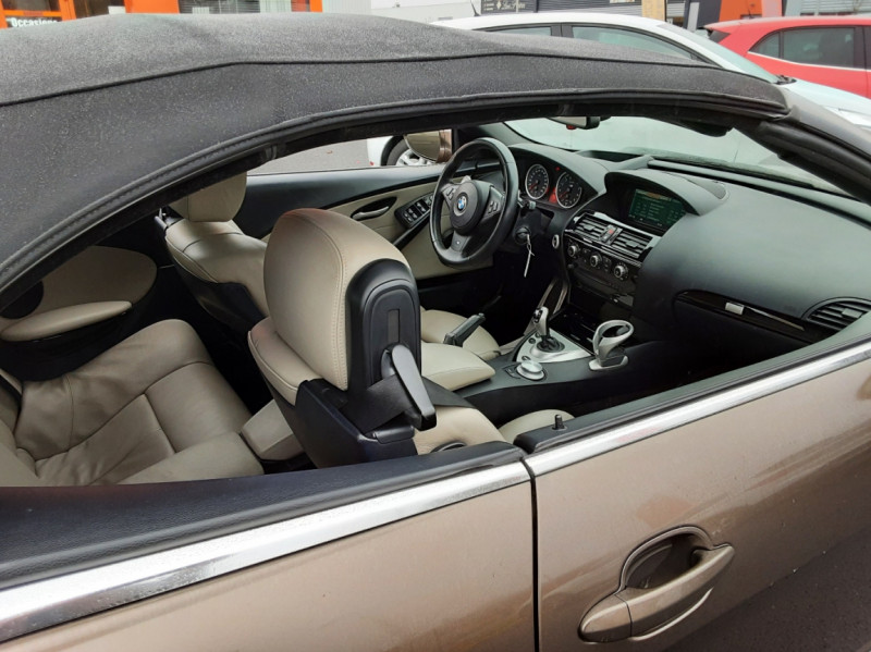 Photo 10 de l'offre de BMW SERIE 6 M6 Cabriolet SMG7 à 44000€ chez Centrale auto marché Périgueux