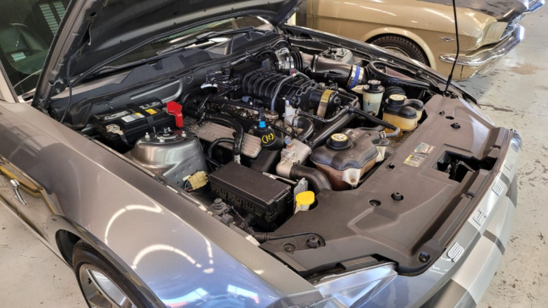 Photo 22 de l'offre de FORD MUSTANG GT 500 5.4L V8 SHELBY 540ch à 64900€ chez Centrale auto marché Périgueux
