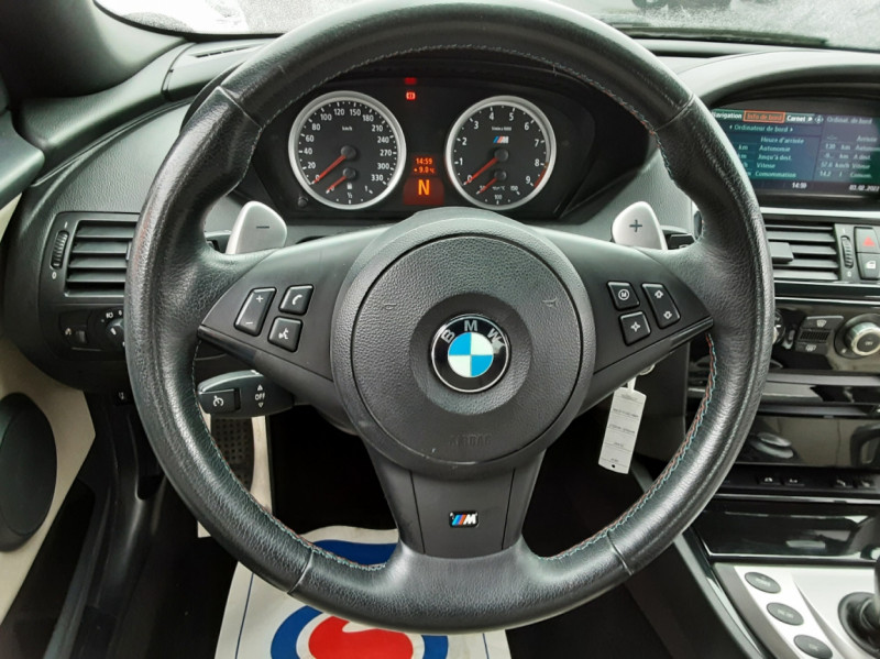 Photo 28 de l'offre de BMW SERIE 6 M6 Cabriolet SMG7 à 44000€ chez Centrale auto marché Périgueux