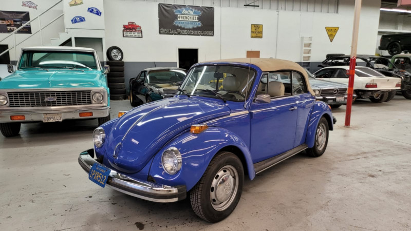 Volkswagen COCCINELLE 1303 convertible BLUE Essence sans plomb  Occasion à vendre