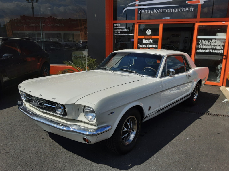 Ford MUSTANG COUPE CODE A GT WHITE V8  Essence sans plomb  Occasion à vendre