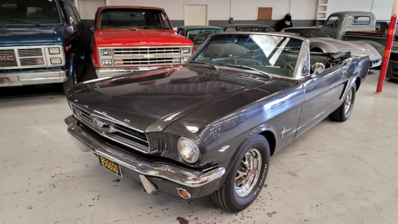 Ford MUSTANG CABRIOLET CODE D GREY 1965 Essence sans plomb  Occasion à vendre