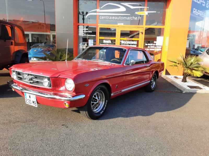 Ford MUSTANG COUPE PACK GT CODE A V8 ROUGE Essence sans plomb  Occasion à vendre