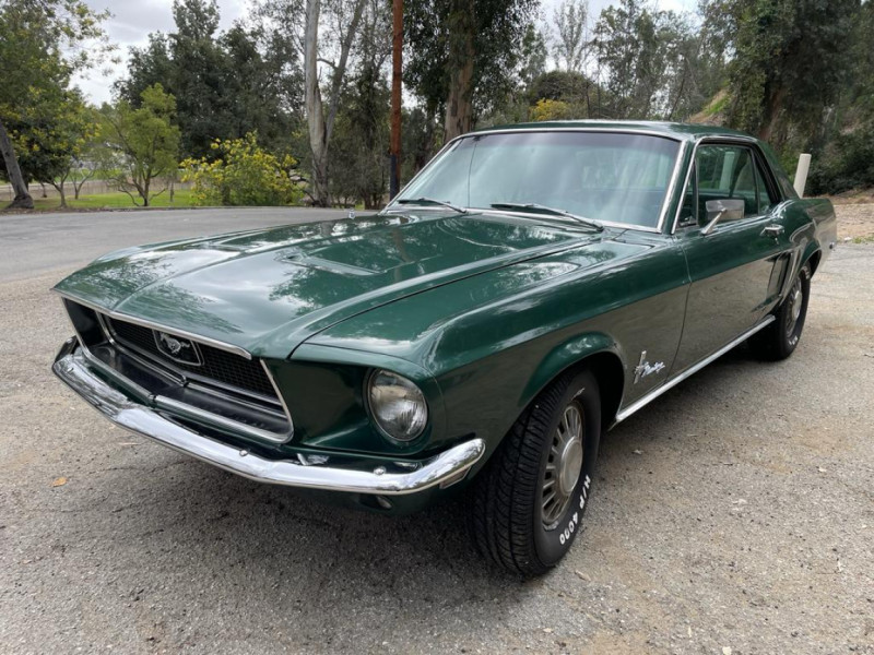 Ford MUSTANG COUPE 289CI V8 HIGHLAND GREEN 1968 Essence sans plomb  Occasion à vendre