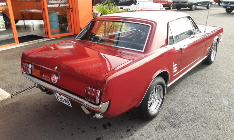 Photo 34 de l'offre de FORD MUSTANG COUPE 289CI V8 BURGUNDY 1966 à 35900€ chez Centrale auto marché Périgueux