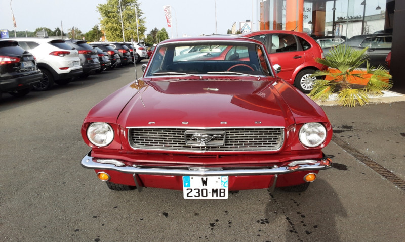 Photo 30 de l'offre de FORD MUSTANG COUPE 289CI V8 BURGUNDY 1966 à 35900€ chez Centrale auto marché Périgueux