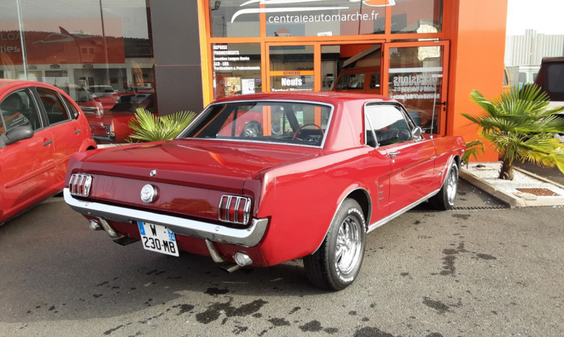 Photo 28 de l'offre de FORD MUSTANG COUPE 289CI V8 BURGUNDY 1966 à 35900€ chez Centrale auto marché Périgueux