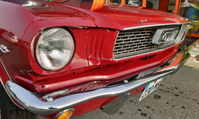 Photo 36 de l'offre de FORD MUSTANG COUPE 289CI V8 BURGUNDY 1966 à 35900€ chez Centrale auto marché Périgueux