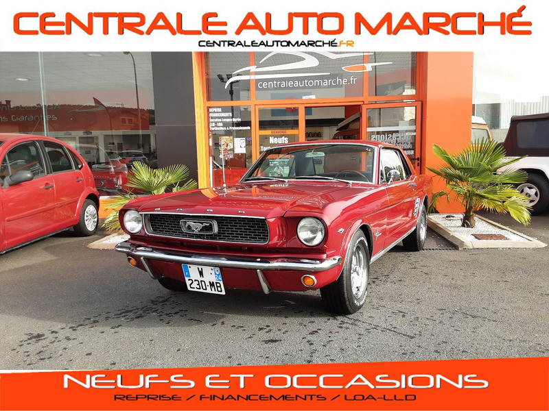 Ford MUSTANG COUPE 289CI V8 BURGUNDY 1966 Essence sans plomb  Occasion à vendre