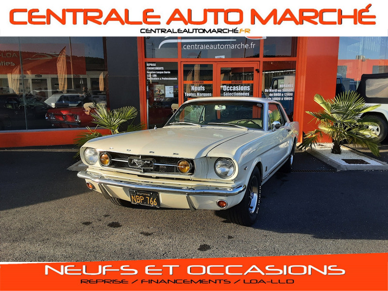 Ford MUSTANG COUPE WHITE CODE C 289CI V8 1966 Essence sans plomb  Occasion à vendre