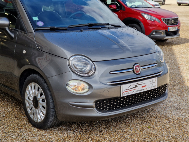 Photo 5 de l'offre de FIAT 500 1.2 69 ch Eco Pack S/S Lounge à 13490€ chez Centrale auto marché Périgueux