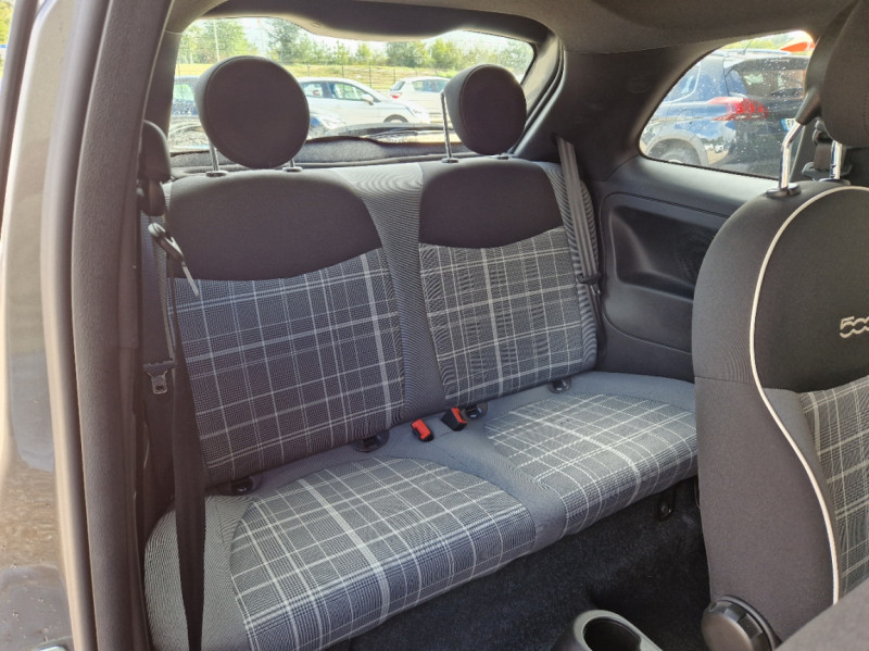Photo 37 de l'offre de FIAT 500 1.2 69 ch Eco Pack S/S Lounge à 13490€ chez Centrale auto marché Périgueux