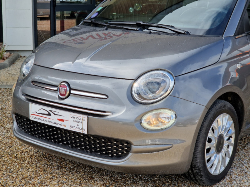 Photo 3 de l'offre de FIAT 500 1.2 69 ch Eco Pack S/S Lounge à 13490€ chez Centrale auto marché Périgueux
