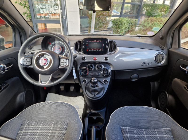 Photo 13 de l'offre de FIAT 500 1.2 69 ch Eco Pack S/S Lounge à 13490€ chez Centrale auto marché Périgueux