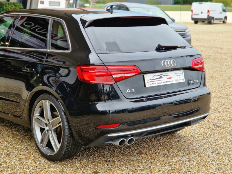 Photo 48 de l'offre de AUDI A3 SPORTBACK 2.0 TDI 150 S tronic 7  à 27990€ chez Centrale auto marché Périgueux