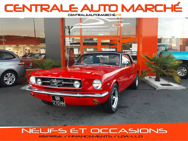 Ford MUSTANG COUPE GT 289CI V8 ROUGE Essence sans plomb  Occasion à vendre