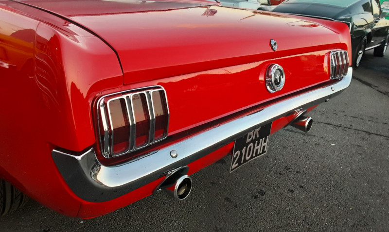 Photo 15 de l'offre de FORD MUSTANG COUPE GT 289CI V8 ROUGE à 42500€ chez Centrale auto marché Périgueux