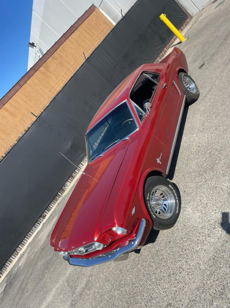 Photo 10 de l'offre de FORD MUSTANG COUPE CODE A GT 1965 ROUGE à 45500€ chez Centrale auto marché Périgueux
