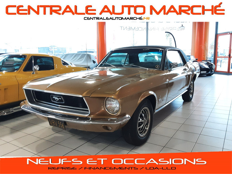 Ford MUSTANG COUPE GOLD 289CI V8 1968 Occasion à vendre