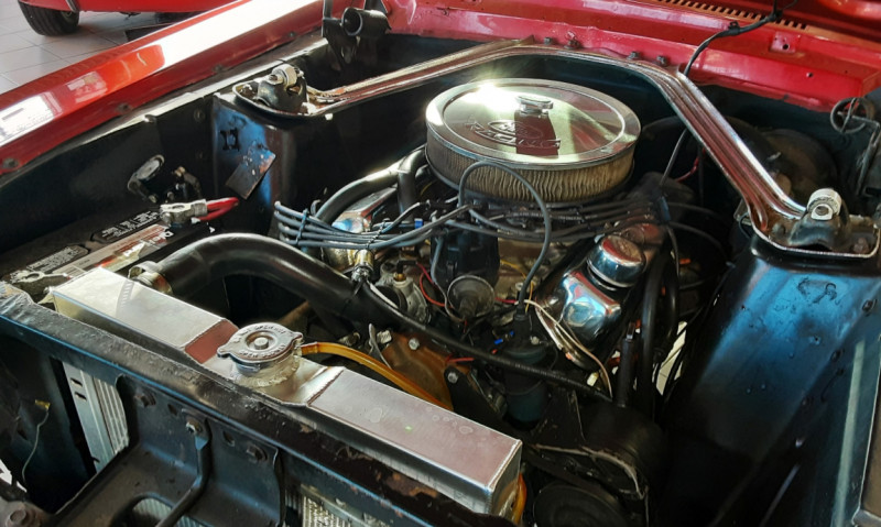 Photo 3 de l'offre de FORD MUSTANG CABRIOLET CODE A 1967 ROUGE V8 à 51900€ chez Centrale auto marché Périgueux