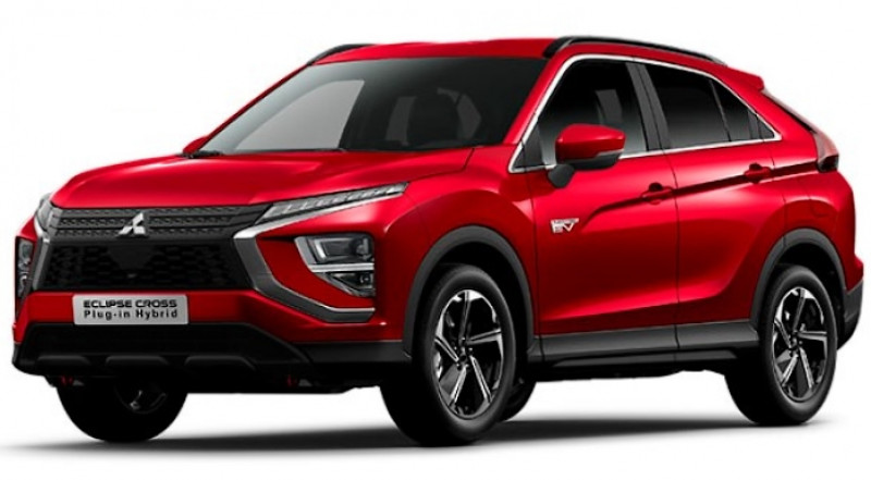 Mitsubishi ECLIPSE CROSS 2.4 MIVEC PHEV TWIN MOTOR 4WD INTENSE Hybrid rechargeable essence DIAMOND RED Occasion à vendre