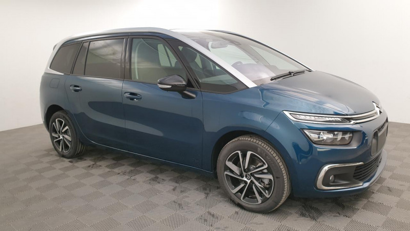 Citroen GRAND C4 SPACETOURER 2.0 BLUEHDI 160CV EAT8 7PL SHINE PACK Diesel BLEU FORET Occasion à vendre