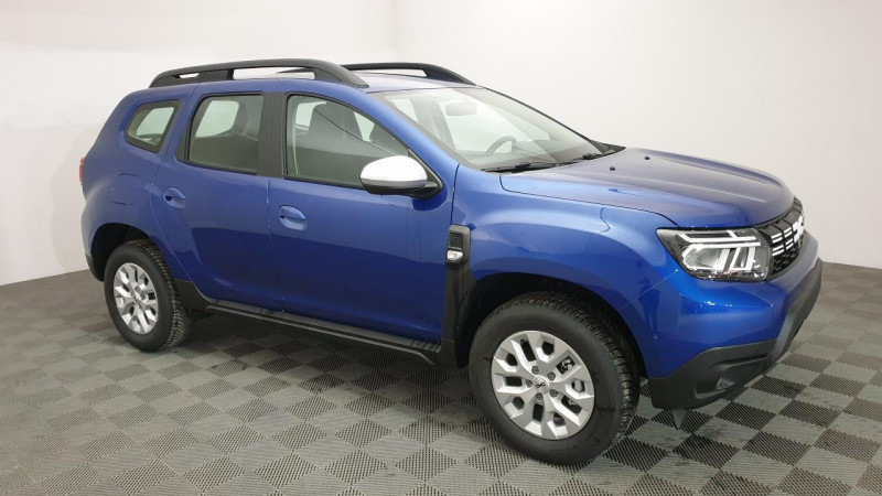 Dacia DUSTER NOUVEAU 1.5 BLUE DCI 115CV BVM6 4X4 EXPRESSION + PACK NAVIGATION + PACK CONFORT PLUS Diesel BLEU IRON Occasion à vendre