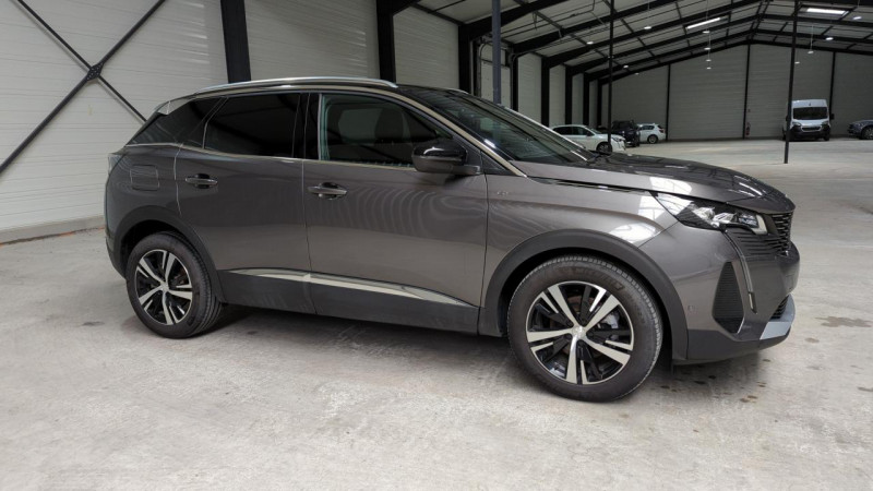 Peugeot 3008 1.2 PURETECH 130CV EAT8 GT + SIEGES CHAUFFANTS Essence GRIS PLATINIUM / TOIT NOIR Occasion à vendre