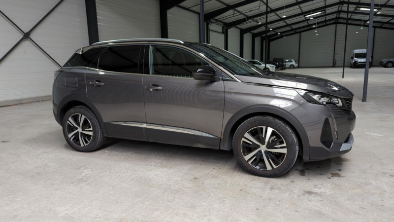 Peugeot 3008 1.2 PURETECH 130CV EAT8 GT + SIEGES CHAUFFANTS + HAYON MAINS LIBRES Essence GRIS PLATINIUM / TOIT NOIR Occasion à vendre