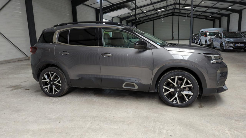 Citroen C5 AIRCROSS 1.2 PURETECH 130CV EAT8 SHINE PACK + HAYON MAINS LIBRES + RECHARGE SMARTPHONE Essence GRIS PLATINIUM Occasion à vendre